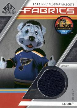 2023-24 SP Game Used - 2023 All-Star Mascot Fabrics #ASM-LU Louie Front