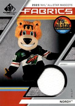 2023-24 SP Game Used - 2023 All-Star Mascot Fabrics #ASM-NR Nordy Front