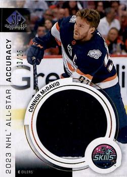 2023-24 SP Game Used - 2023 All-Star Skills Accuracy Jersey Relics #ASA-7 Connor McDavid Front