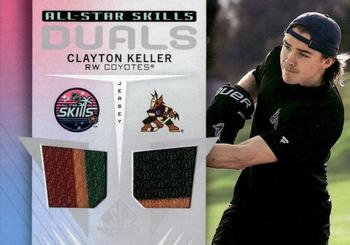2023-24 SP Game Used - 2023 All-Star Skills Dual Jersey #ASD-CK Clayton Keller Front