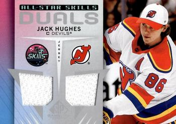 2023-24 SP Game Used - 2023 All-Star Skills Dual Jersey #ASD-JH Jack Hughes Front