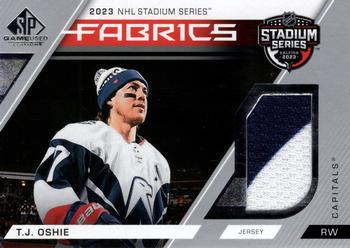2023-24 SP Game Used - 2023 Stadium Series Fabrics #STS-11 T.J. Oshie Front