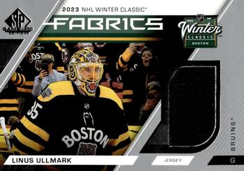2023-24 SP Game Used - 2023 Winter Classic Fabrics #WC-2 Linus Ullmark Front
