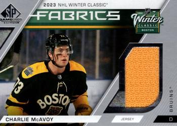 2023-24 SP Game Used - 2023 Winter Classic Fabrics #WC-5 Charlie McAvoy Front