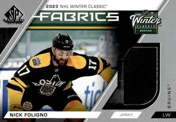 2023-24 SP Game Used - 2023 Winter Classic Fabrics #WC-12 Nick Foligno Front