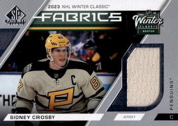2023-24 SP Game Used - 2023 Winter Classic Fabrics #WC-14 Sidney Crosby Front