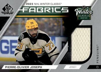 2023-24 SP Game Used - 2023 Winter Classic Fabrics #WC-21 Pierre-Olivier Joseph Front