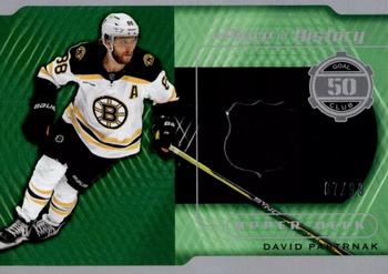 2023-24 SP Game Used - A Piece of History Jersey #A-DP David Pastrnak Front