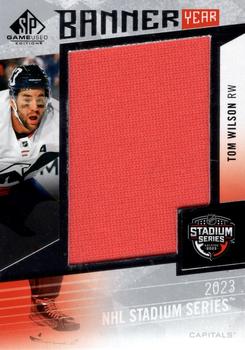 2023-24 SP Game Used - Banner Year 2023 Stadium Series #BYSS-TW Tom Wilson Front