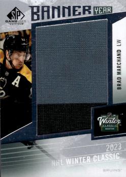 2023-24 SP Game Used - Banner Year 2023 Winter Classic #BYWC-BM Brad Marchand Front