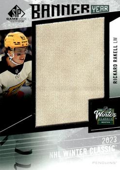 2023-24 SP Game Used - Banner Year 2023 Winter Classic #BYWC-RR Rickard Rakell Front