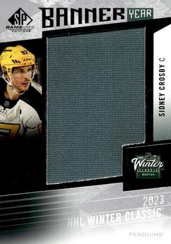 2023-24 SP Game Used - Banner Year 2023 Winter Classic #BYWC-SC Sidney Crosby Front