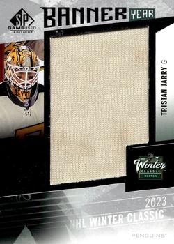 2023-24 SP Game Used - Banner Year 2023 Winter Classic #BYWC-TJ Tristan Jarry Front