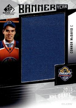 2023-24 SP Game Used - Banner Year NHL Draft #BYDR-CM Connor McDavid Front