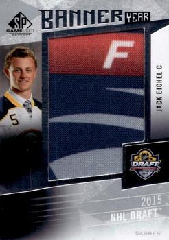 2023-24 SP Game Used - Banner Year NHL Draft #BYDR-JE Jack Eichel Front