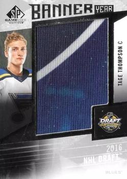 2023-24 SP Game Used - Banner Year NHL Draft #BYDR-TT Tage Thompson Front