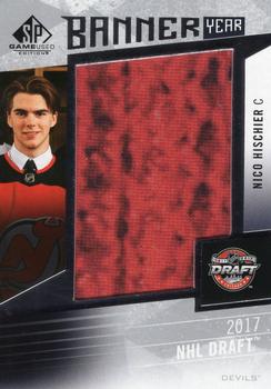2023-24 SP Game Used - Banner Year NHL Draft #BYDR-NH Nico Hischier Front