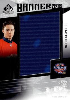 2023-24 SP Game Used - Banner Year NHL Draft #BYDR-MK Marco Kasper Front