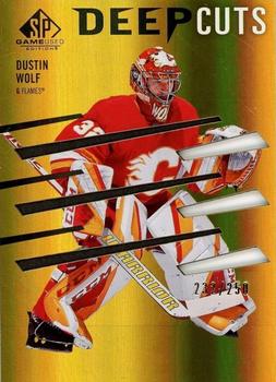 2023-24 SP Game Used - Deep Cuts #DC-13 Dustin Wolf Front