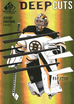2023-24 SP Game Used - Deep Cuts #DC-19 Jeremy Swayman Front