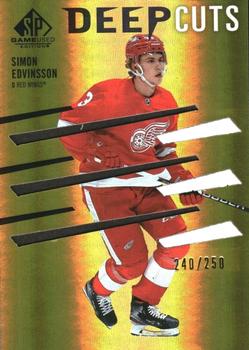 2023-24 SP Game Used - Deep Cuts #DC-35 Simon Edvinsson Front