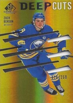 2023-24 SP Game Used - Deep Cuts #DC-49 Zach Benson Front
