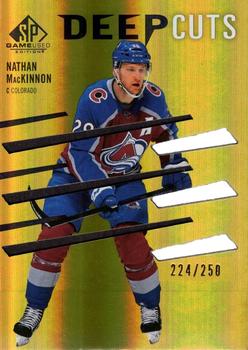 2023-24 SP Game Used - Deep Cuts #DC-83 Nathan MacKinnon Front