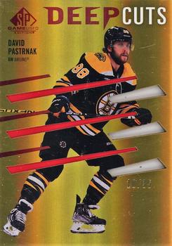 2023-24 SP Game Used - Deep Cuts Red #DC-2 David Pastrnak Front