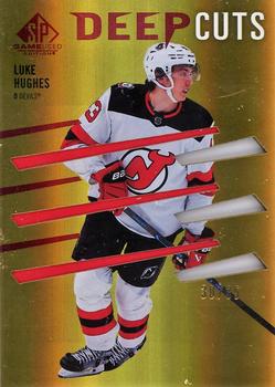 2023-24 SP Game Used - Deep Cuts Red #DC-29 Luke Hughes Front