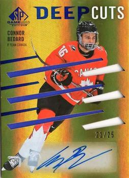 2023-24 SP Game Used - Deep Cuts Auto #DC-8 Connor Bedard Front