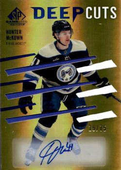 2023-24 SP Game Used - Deep Cuts Auto #DC-31 Hunter McKown Front