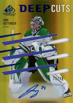 2023-24 SP Game Used - Deep Cuts Auto #DC-37 Jake Oettinger Front