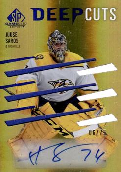 2023-24 SP Game Used - Deep Cuts Auto #DC-50 Juuse Saros Front