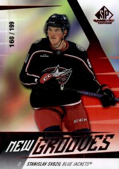 2023-24 SP Game Used - New Grooves Red #NG-11 Stanislav Svozil Front