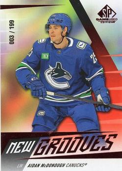 2023-24 SP Game Used - New Grooves Red #NG-20 Aidan McDonough Front