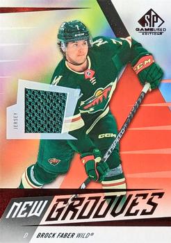 2023-24 SP Game Used - New Grooves Jersey #NG-10 Brock Faber Front