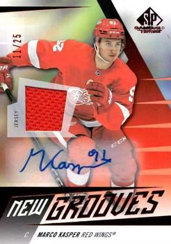 2023-24 SP Game Used - New Grooves Auto Jersey #NG-3 Marco Kasper Front