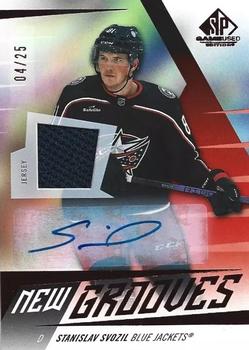 2023-24 SP Game Used - New Grooves Auto Jersey #NG-11 Stanislav Svozil Front