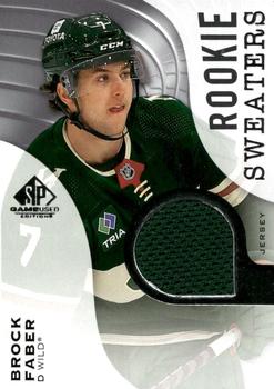 2023-24 SP Game Used - Rookie Sweaters #RS-BF Brock Faber Front