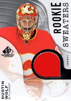 2023-24 SP Game Used - Rookie Sweaters #RS-DW Dustin Wolf Front