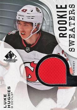 2023-24 SP Game Used - Rookie Sweaters #RS-LH Luke Hughes Front