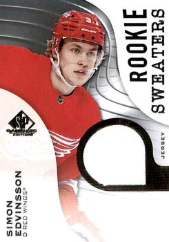 2023-24 SP Game Used - Rookie Sweaters #RS-SE Simon Edvinsson Front