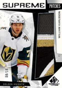2023-24 SP Game Used - Supreme Patches #SP-WK William Karlsson Front