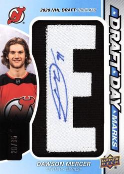 2023-24 SP Game Used - 2022-23 SP Game Used Update: Draft Day Marks #DDM-DM Dawson Mercer Front