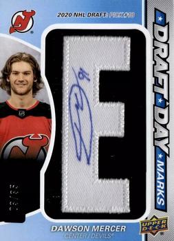 2023-24 SP Game Used - 2022-23 SP Game Used Update: Draft Day Marks #DDM-DM Dawson Mercer Front