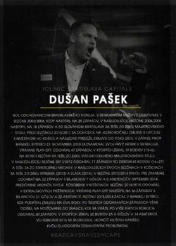 2022-23 Bratislava Capitals (ICEHL) - In Memoriam #NNO Dusan Pasek Back