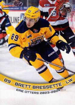 2023-24 Choice Erie Otters (OHL) #2 Brett Bressette Front