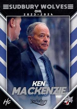 2023-24 Extreme Sudbury Wolves (OHL) #NNO Ken MacKenzie Front