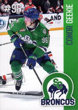 2023-24 Swift Current Broncos (WHL) #NNO Conor Geekie Front