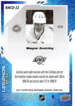 2024 Upper Deck National Hockey Card Day #NHCD-22 Wayne Gretzky Back